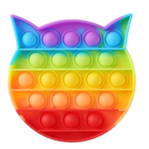 Fidget Silicone Relief Stress Push Bubble …